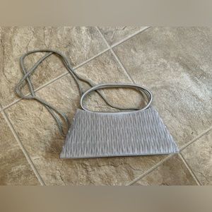 Gunne Sax Silver Purse Handbag